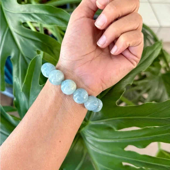Aquamarine bracelet